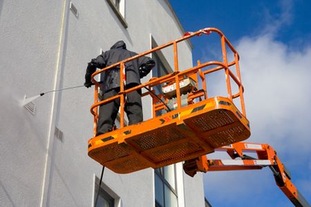 Commercial pressure washing improvements