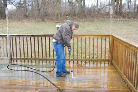 Deck washing necessity