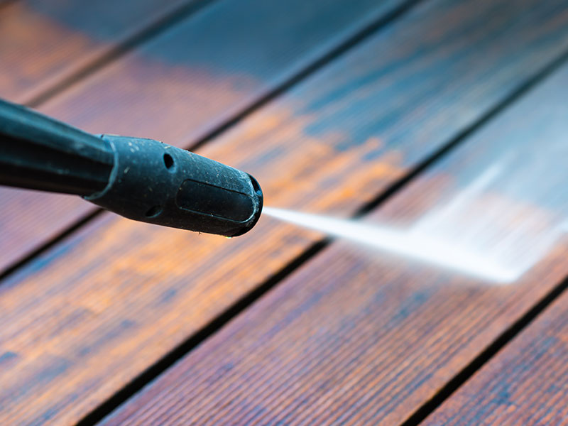 deck washing
