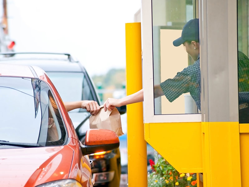 drive thru cleaning