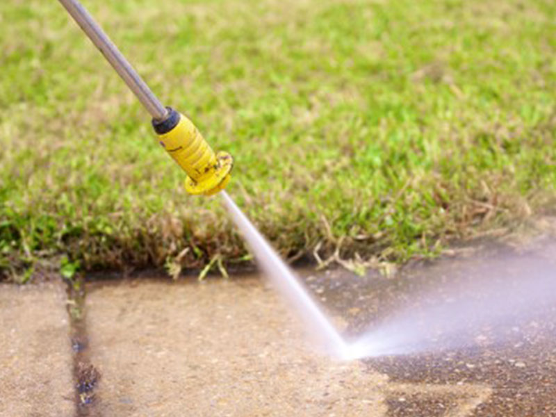 sidewalk cleaning