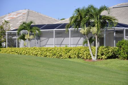 Pool enclosure cleaning